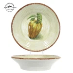 Williams-sonoma Jardin Potager Bell Pepper 32OZ Pasta 10" Bowl Italian Pottery. Fixed Price $47.96.