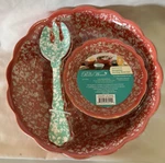 Pioneer Woman 7 Piece Melamine Bpa Free Salad Bowl Serving Set. Fixed Price $21.94.