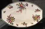 Vtg Old Leeds Sprays Royal Doulton Oval Serving D3548 Butter Dish Beige Flowers. Fixed Price $12.99.