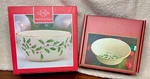 Two Lenox Christmas/ Holiday Collection Bowls Or Candy Dishes. Fixed Price $28.50.