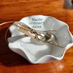 Mud Pie Nacho Ordinary Salsa Ceramic Dipping Bowls Set, White Mpn 4851078. Fixed Price $15.00.