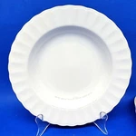 Mikasa Maxima CAJ08 Super Strong Yardley White 7/8" Rimmed Bowl. Fixed Price $13.30.