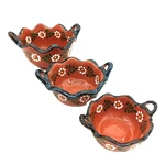 Talavera Pottery Nesting Bowl Set Rustic Kitchen Barro Capula Ceramic Scallop. Fixed Price $59.00.