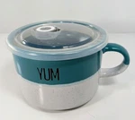 Chefs Xl Ramen Soup Bowl Mug W/lid Handle 32 Ounce Ceramic Microwave Safe Yum. Fixed Price $27.97.