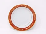 Noritake Goldhill 6613 Rust 5 1/2" Round Fruit Dessert Bowl Discontinue. Fixed Price $9.99.