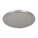 Pactiv 16" Caterware Deluxe Aluminum Round Flat Embossed Tray Silver 50/CASE. Fixed Price $176.81.
