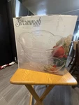Essentials Toscany 7 Piece Glass Salad Bowl Serving Set Country Harvest Euc. Fixed Price $45.00.