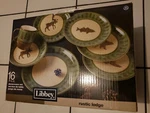 Libbey Rustic Lodge Dinnerware 16 Piece Set Brand New Box Discontinued. Fixed Price $200.00.
