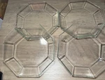 Vintage Arcoroc France Octime Octagon Clear Glass Bowls. Lot Of 4. 8 (2/23). Fixed Price $15.59.