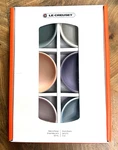 Le Creuset Of 6 Pinch Bowls 2 Oz / 50ML Stoneware Mixed Pastel Colors. Fixed Price $29.99.