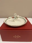 Lenox Holidays Snowman Treat Dish New Box! 8 Inches Christmas. Fixed Price $45.00.