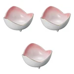 Setomonohonpo (set Of 3) Pink Three-mountain Small Bowls 8.8 X 5.3 Cm. Fixed Price $61.74.