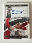 2025 Impeccable Update 22 Patrick Mahomes Super Bowl Liv On-card Auto /10. Fixed Price $8750.00.