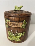 Treasure Craft Vintage Ceramic Coffee Container With Lid. Fixed Price $24.95.