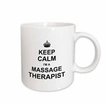 3DROSE Keep Calm Im Massage Therapist - Funny Profession Gift Work Pride Mug. Fixed Price $17.99.