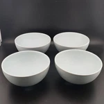 Set Of 4 Pottery Barn Astoria Light Blue Soup/cereal Bowls Handmade Portugal. Fixed Price $48.50.