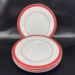 American Bistro Dinner Ware Restaurant Heavy Duty Deep Bowl Dish Set 4 Vtg. Fixed Price $44.00.