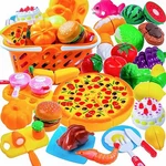 Digheath Pretend Play Food Set,kitchen Cutting Toys,bpa Free Plastic Fruits. Fixed Price $19.99.