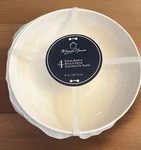 Maison Neuve White Porcelain Bone China Pasta Dinner Bowls 8 4-SET. Fixed Price $45.00.