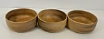 Lot 3 Woodbury's Of Shelburne Hand Turned Bowls Vermont. Fixed Price $21.23.