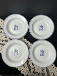 4 Vintage Rosanna Dinnertime Soup Bowl 8.5 Knife Fork Spoon Poland. Fixed Price $86.38.