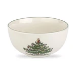 Spode Christmas Tree Large Round Bowl 10-INCH Holiday Porcelain Serving Dish. Fixed Price $58.00.