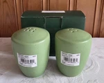 Noritake Colorwave Apple Green 8094 Salt & Pepper Shaker Set New In Box. Fixed Price $19.95.