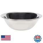 Vollrath 47946 Bright Mirror Finish S/s Economy 16 Quart Mixing Bowl. Fixed Price $44.07.