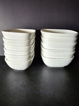 6 Alessi For Delta White Rectangular Small Bowls 3/8 X #044207705. Fixed Price $31.95.