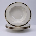 Lot Of 4 Lenox Hancock Gold Presidential Collection 8.5" Round All Purpose Bowls. Fixed Price $155.19.