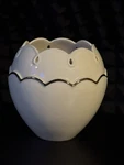 Lenox 24K Gold Trim China Perfect Petals Sweet 6 Rose Bowl Vase. Fixed Price $20.00.