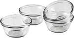 6-OUNCE Glass Custard Cups, Set Of 4. Fixed Price $17.48.