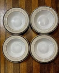 Sango Amour Beige Large Soup/salad Bowls 9 6484411 Set Of Four. Fixed Price $21.57.