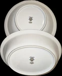 Noritake Fairmont Series Oval & Round Kitchen Serving Bowls 10" Set Of 2 Vintage. Fixed Price $24.99.