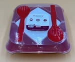 Mozaik Easy Elegant Entertaining (plastic) 1 Bowl, 8 Plates, 2 Serving Utensils. Fixed Price $32.45.