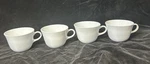 Set 4 Corelle Livingware, Corning Winter Frost White 8OZ Coffee Tea Cups Mugs. Fixed Price $19.99.