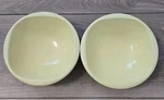 2 Vintage Boontonware Yellow (1303-10) Melmac Fruit Dessert Bowls. Fixed Price $8.42.
