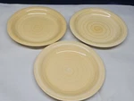 Vintage Citrus Grove Stoneware Yellow C8G4 SET/3 Salad Plates. Fixed Price $14.99.