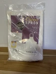 Aunt Martha's Stitch Em Up - Classic White Apron 28 X35 Osfm Made India. Fixed Price $10.49.