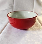 Red Two Tone 6" Cereal Bowls,set Of. Fixed Price $12.01.