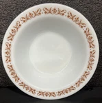 Pyrex Copper Filigree 707 - 3 Cereal Bowl Vintage Tableware By Corning Made Usa. Fixed Price $17.45.