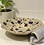 Ikea Jassa Ceramic Bowl Piet Hein Eek Limited Edition 2017 Splatter Print Mcm. Fixed Price $14.99.