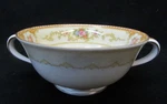 Vtg. Noritake Allure Cream Soup Bowl(s) Only Pink Roses Mint Condition Multiples. Fixed Price $10.00.