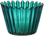 New Kosta Boda "cupcake" Turquoise Votive/bowl Authorized Dealer. Fixed Price $40.00.