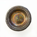 Lunt Silver Plate Round Ornate Ashtray Size Dish Bowl Trinkets Vintage. Fixed Price $16.86.