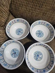 Cadeaux Blue Rooster Bowls Set Of 4 Melamine Soup Cereal Salad Clean. Fixed Price $55.99.