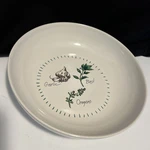 The Taste Of Ragu Collection: Pasta Bowl - Garlic Basil Oregano Ceramic Dish. Fixed Price $15.00.