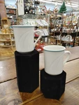 Syracuse China 8 1/2OZ Cs. 36 Coffee Mugs! Cascade Pattern Ivory White Usa. Fixed Price $199.97.