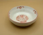 Vtg Sangostone Coquille 3664 Clam Seashell Cereal Bowl 6.5. Fixed Price $14.00.