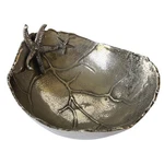 Mariposa Large Starfish Serving Salad Bowl Nautical Coastal Decor Aluminum New. Fixed Price $59.95.